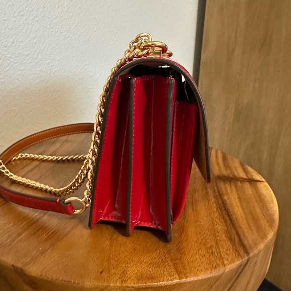 Coach Glossy Red Shoulder Bag - Picture 4 of 7